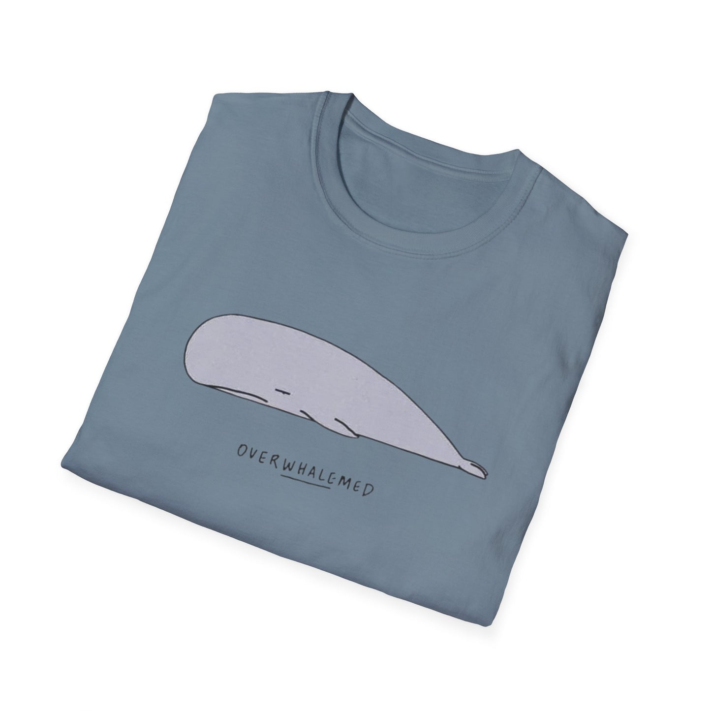 T-Shirt 'Over Whalemed' Design