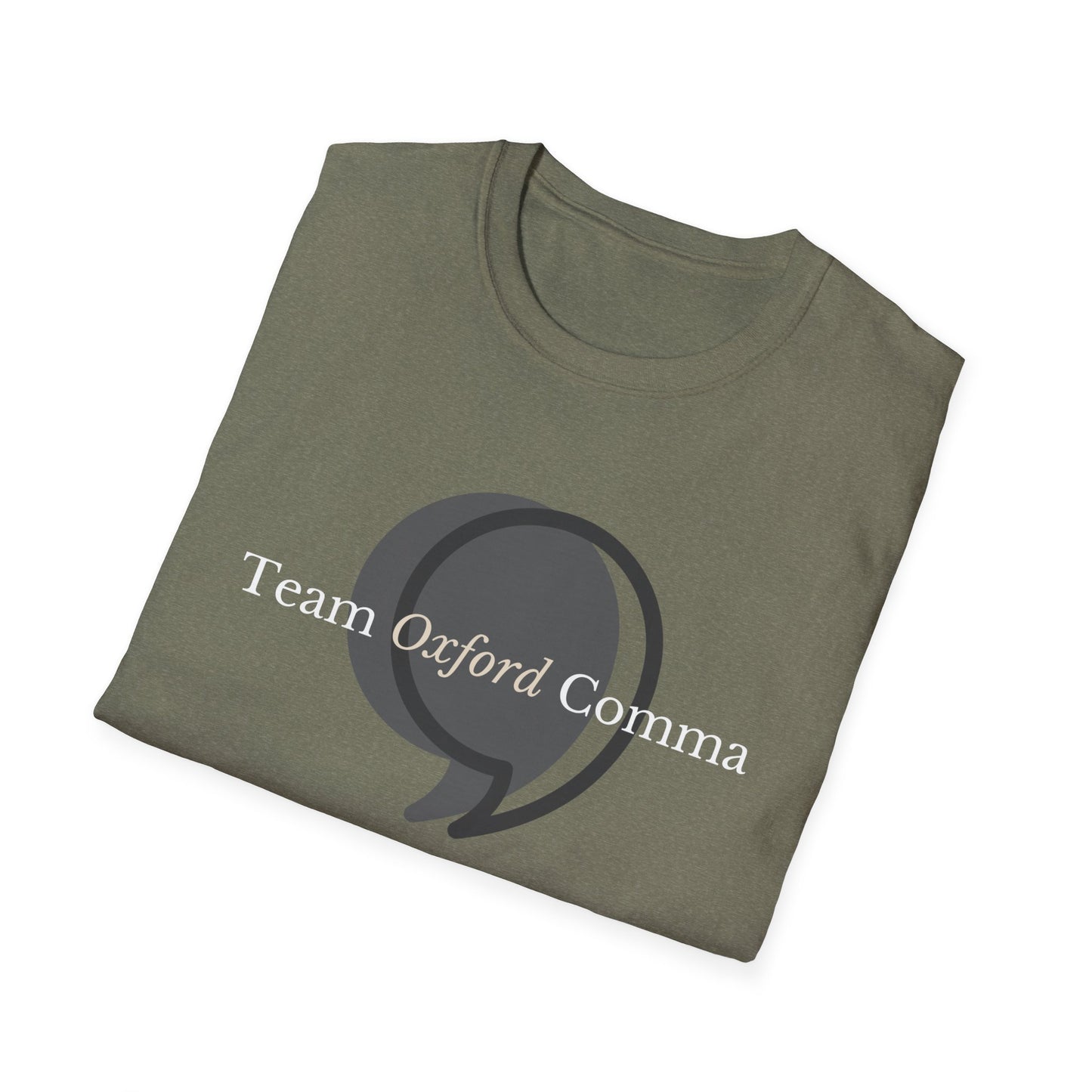 Team Oxford Comma Unisex Softstyle T-Shirt