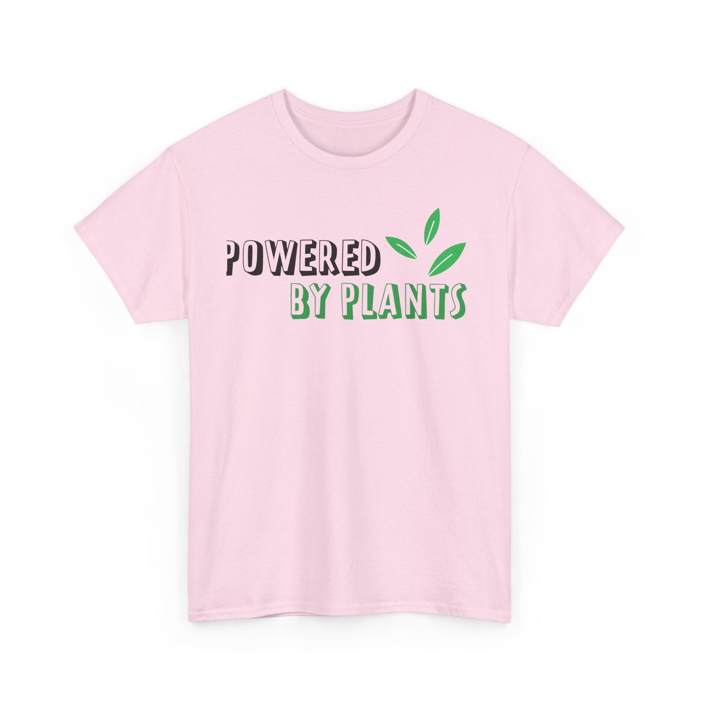 Powered by plants Unisex Heavy Cotton Tee