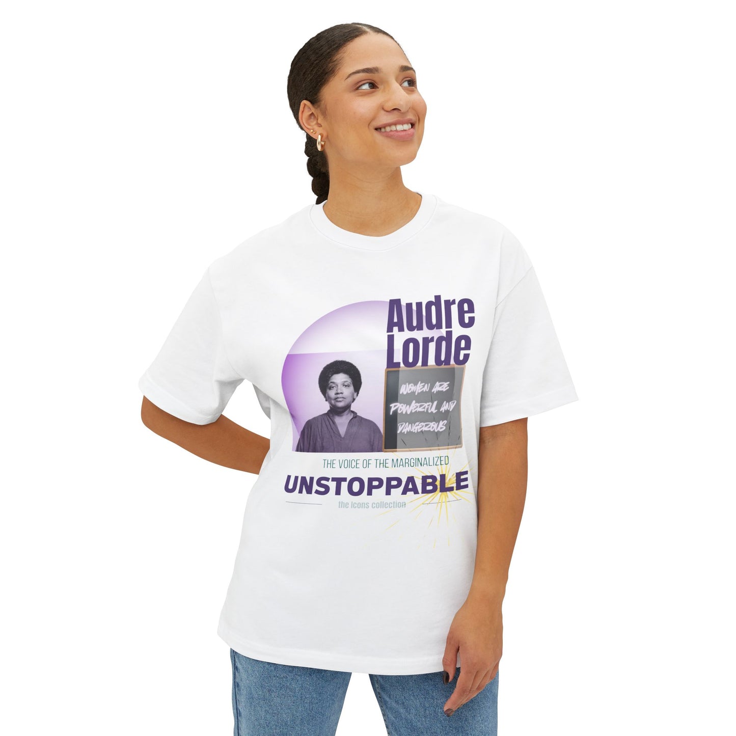 Audre Lorde 'Unstoppable' Graphic Tee — Black History Month