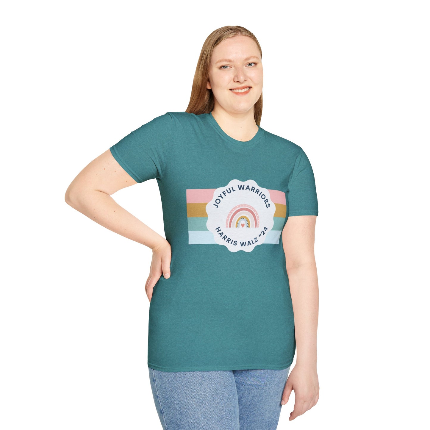 Joyful Warriors Harris Walz Unisex Softstyle T-Shirt