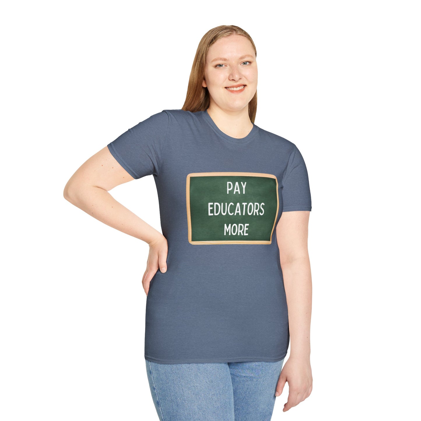 Pay Educators More Unisex Softstyle T-Shirt