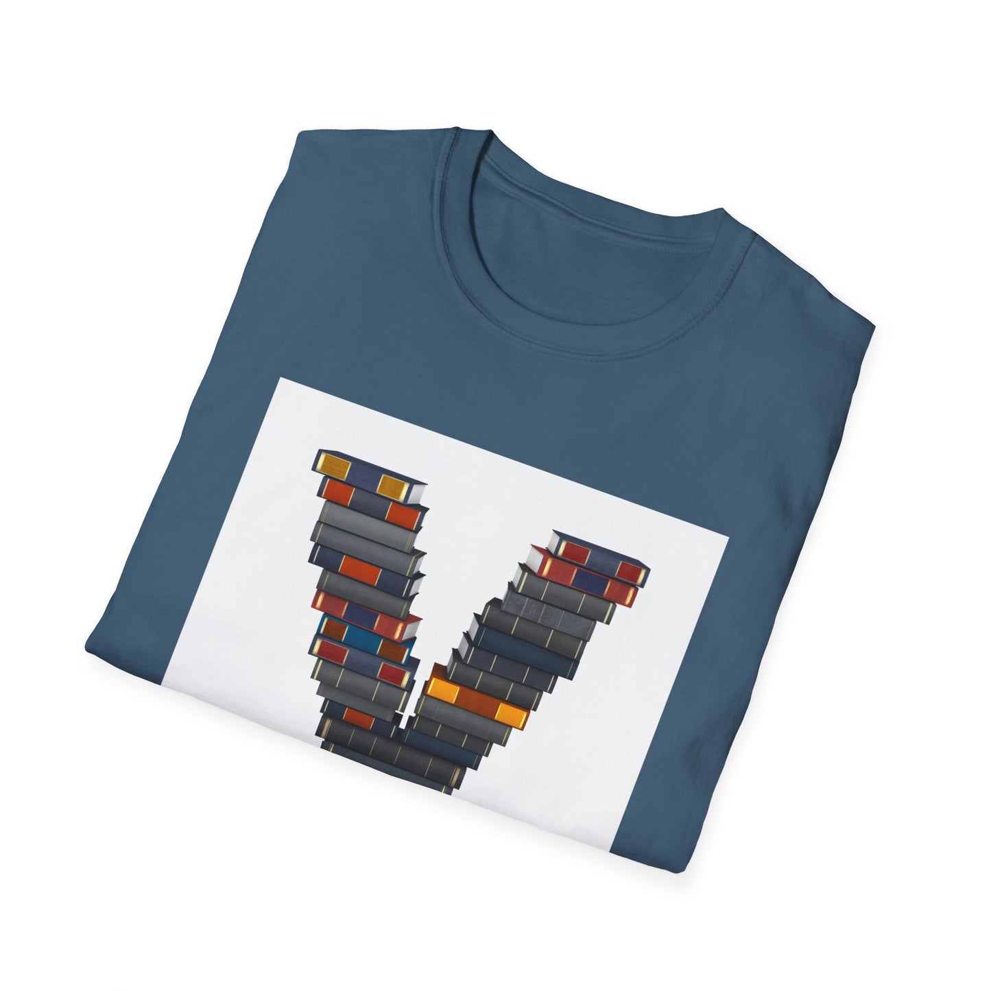 V is for voting  Unisex Softstyle T-Shirt