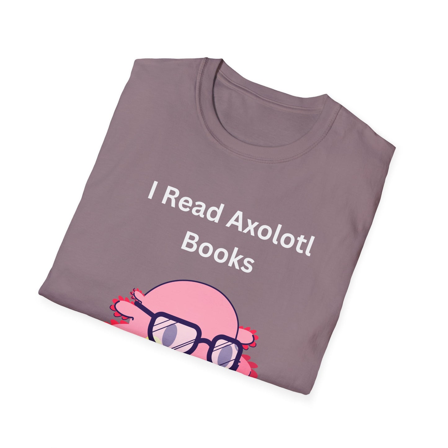 Axolotl Reading Books Unisex T-Shirt