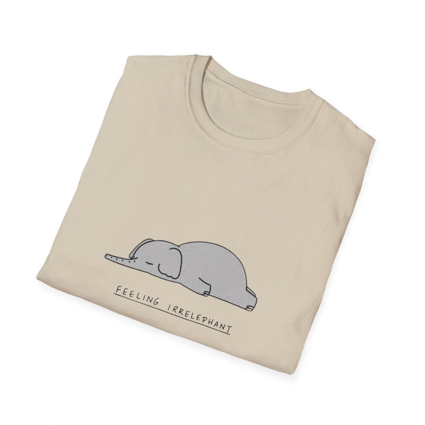 T-Shirt 'I feel Irrelephant' Design