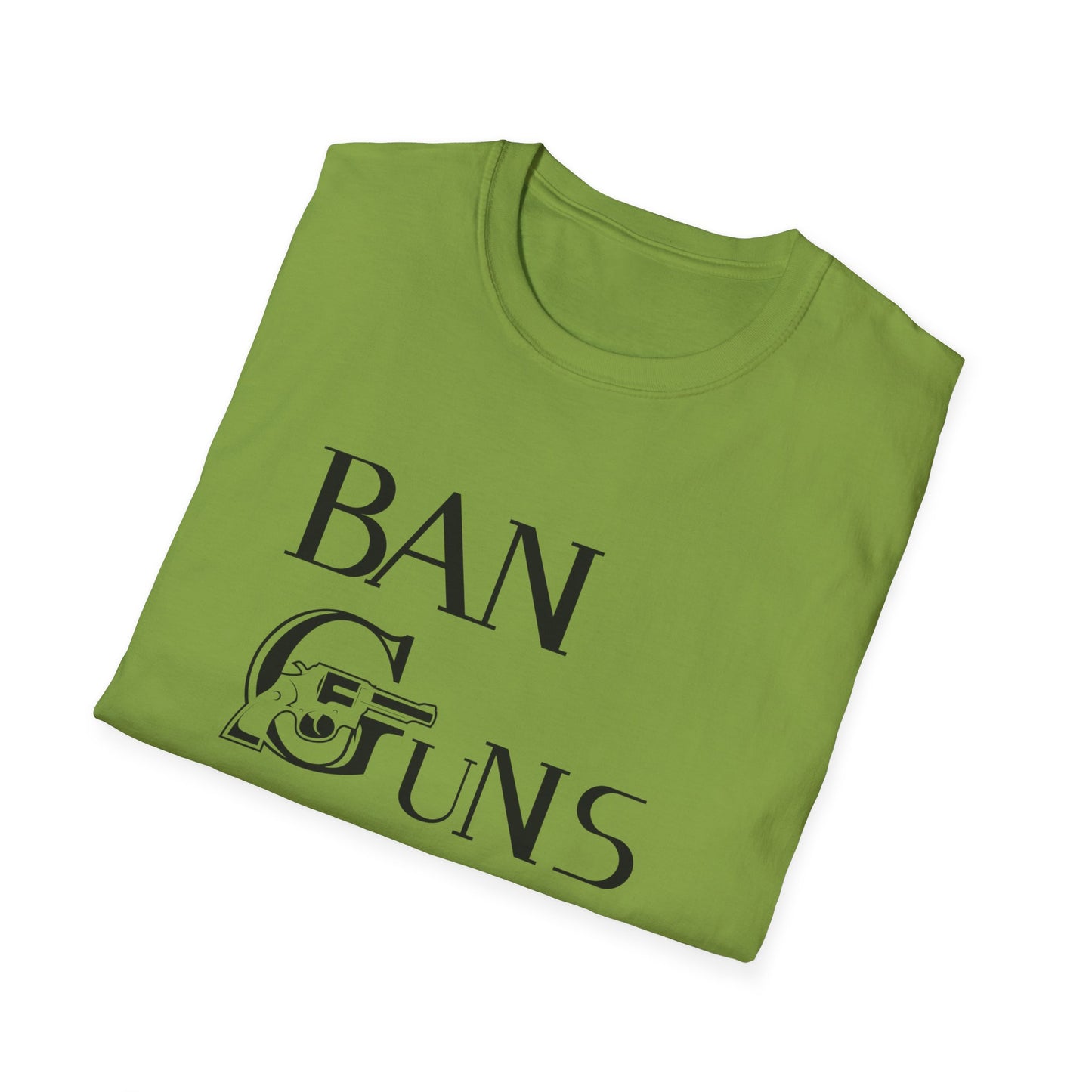 Ban Guns Not Books  Unisex Softstyle T-Shirt