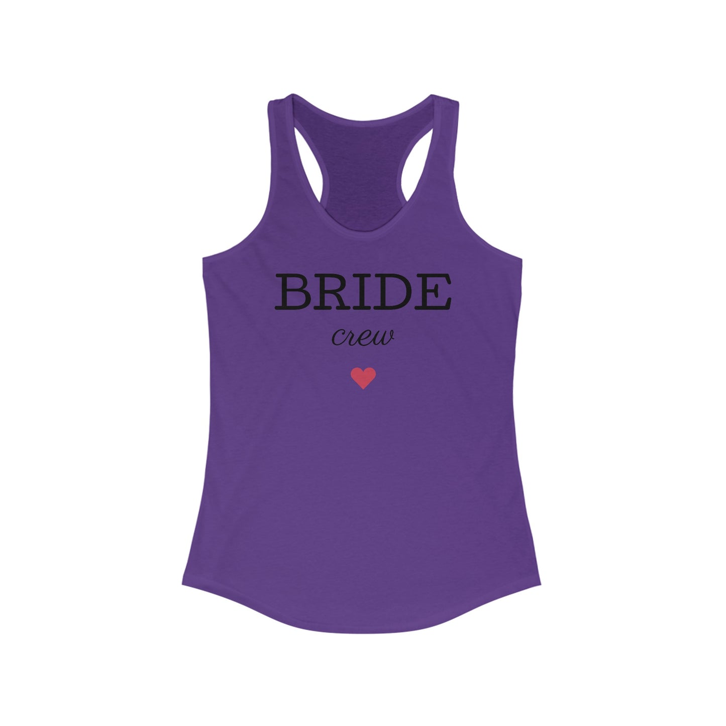 Bride Crew Women's Ideal Racerback Tank