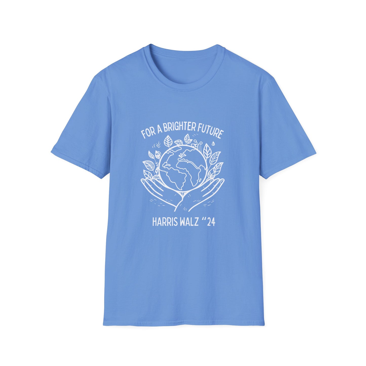 For a brighter future Harris Walz Unisex Softstyle T-Shirt