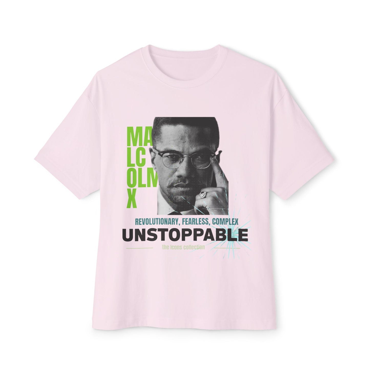 Malcolm X 'Unstoppable' Graphic Tee — Black History Month