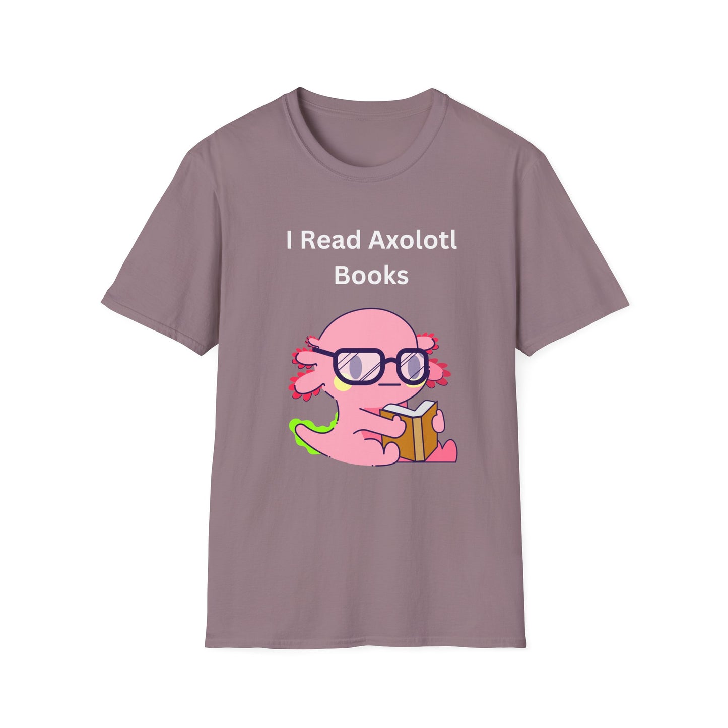 Axolotl Reading Books Unisex T-Shirt