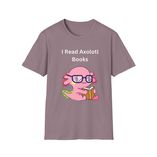 Axolotl Reading Books Unisex T-Shirt