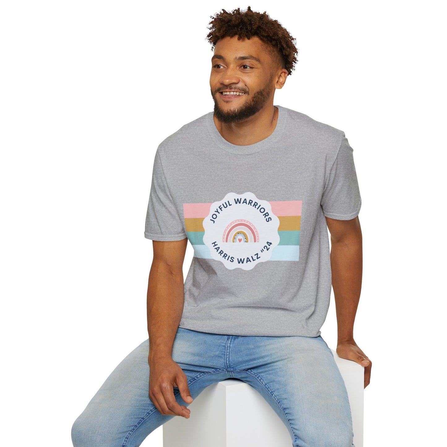 Joyful Warriors Harris Walz Unisex Softstyle T-Shirt