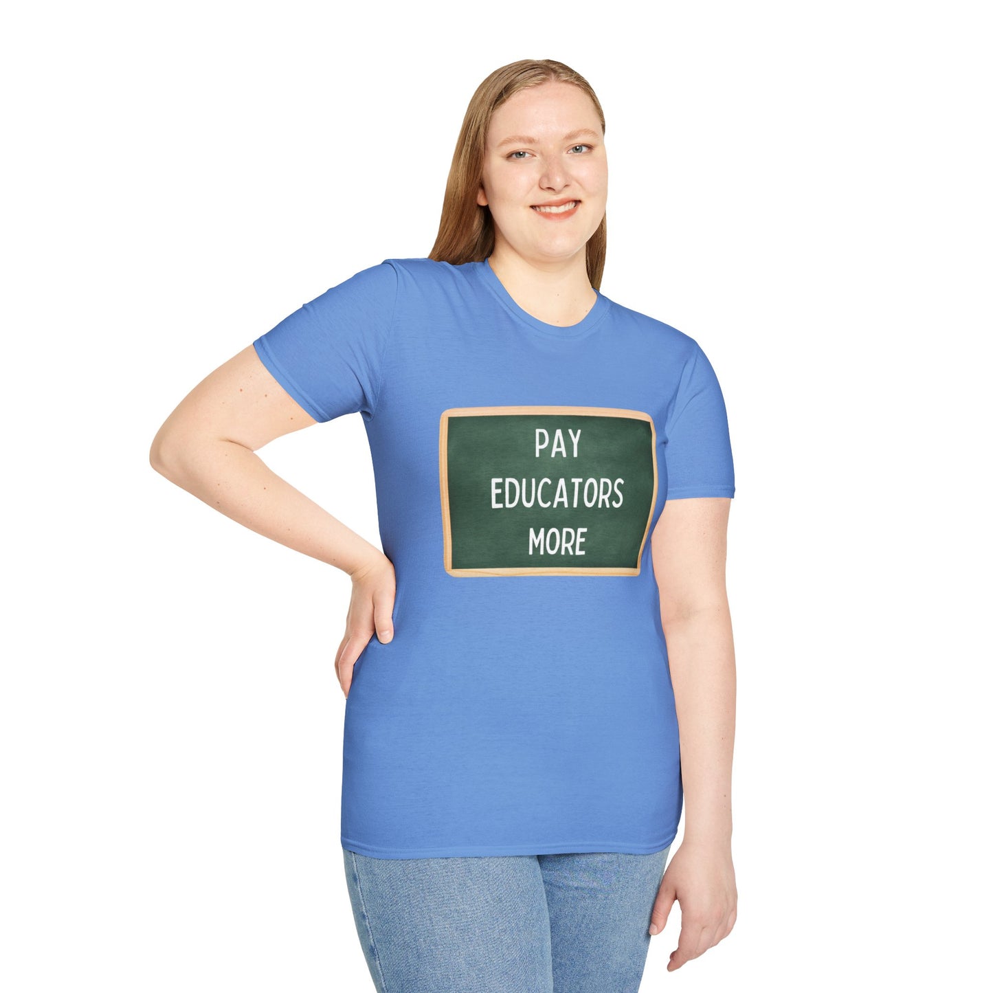 Pay Educators More Unisex Softstyle T-Shirt