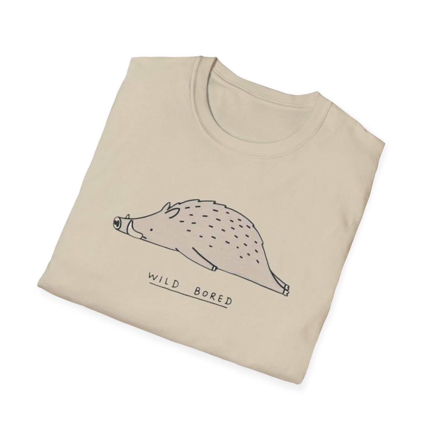 T-Shirt 'wild bored' Design