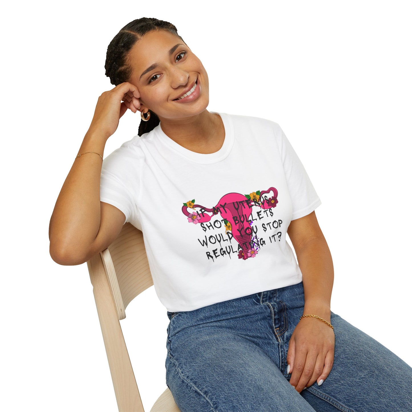 Female Empowerment - Uterus Regulation  Softstyle T-Shirt