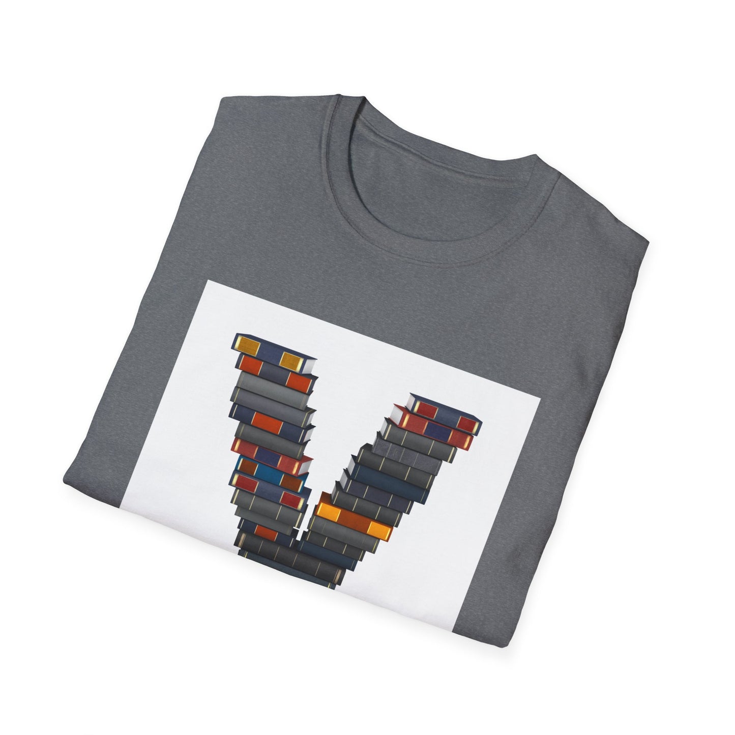 V is for voting  Unisex Softstyle T-Shirt