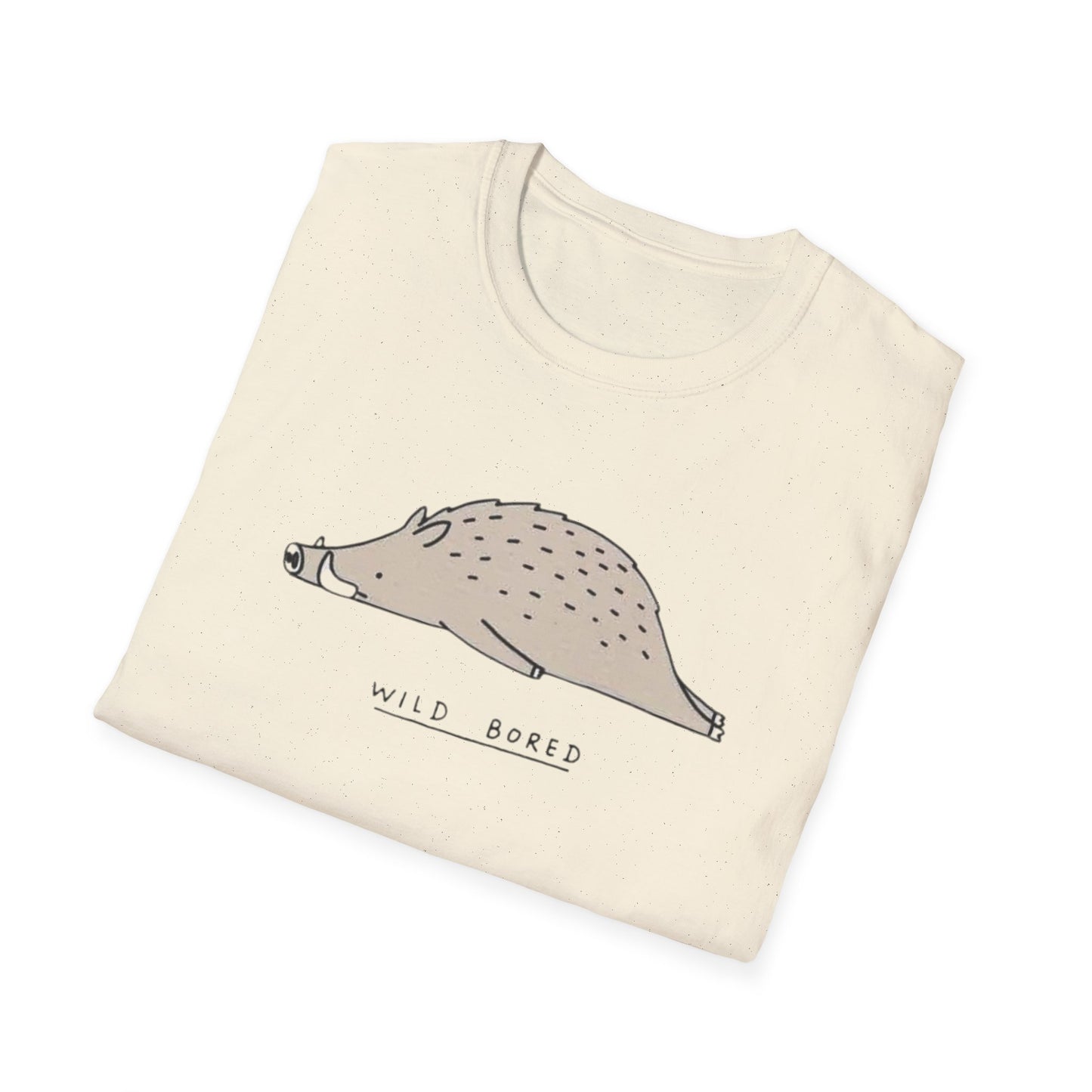 T-Shirt 'wild bored' Design