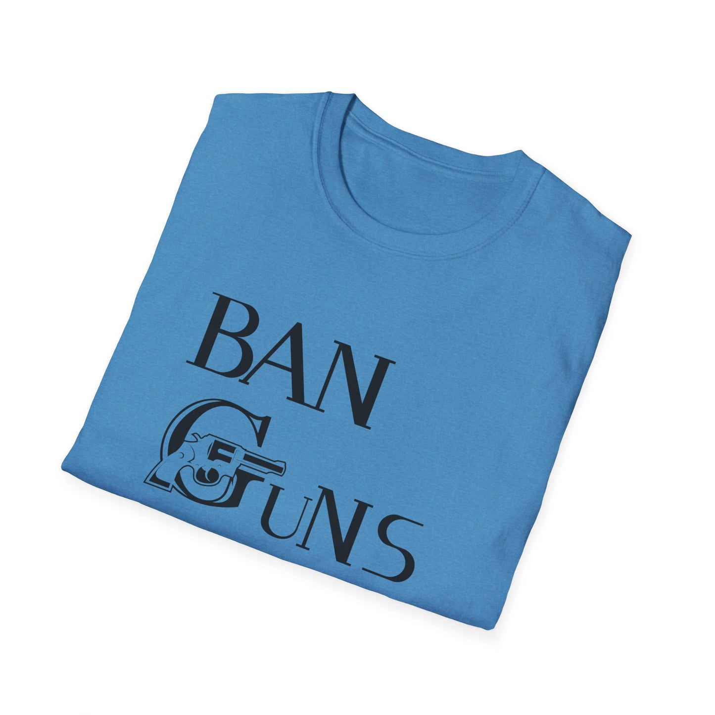 Ban Guns Not Books  Unisex Softstyle T-Shirt