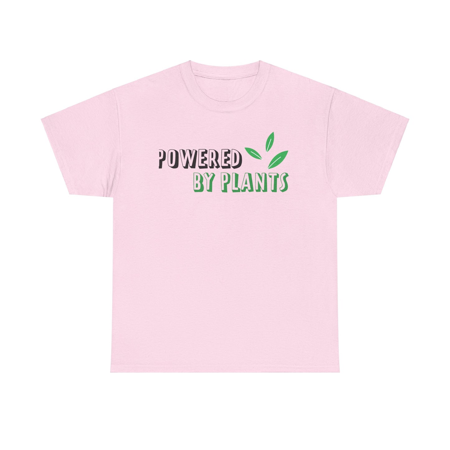 Powered by plants Unisex Heavy Cotton Tee