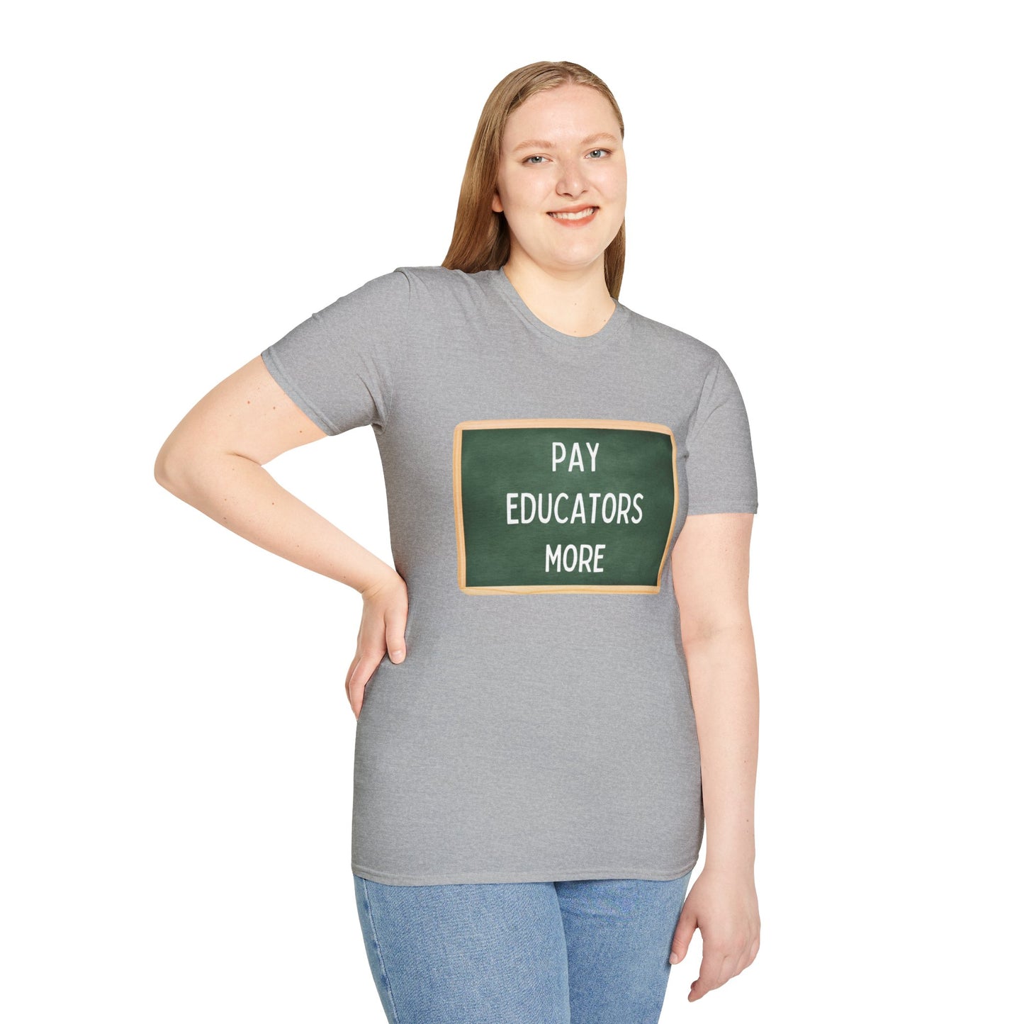 Pay Educators More Unisex Softstyle T-Shirt