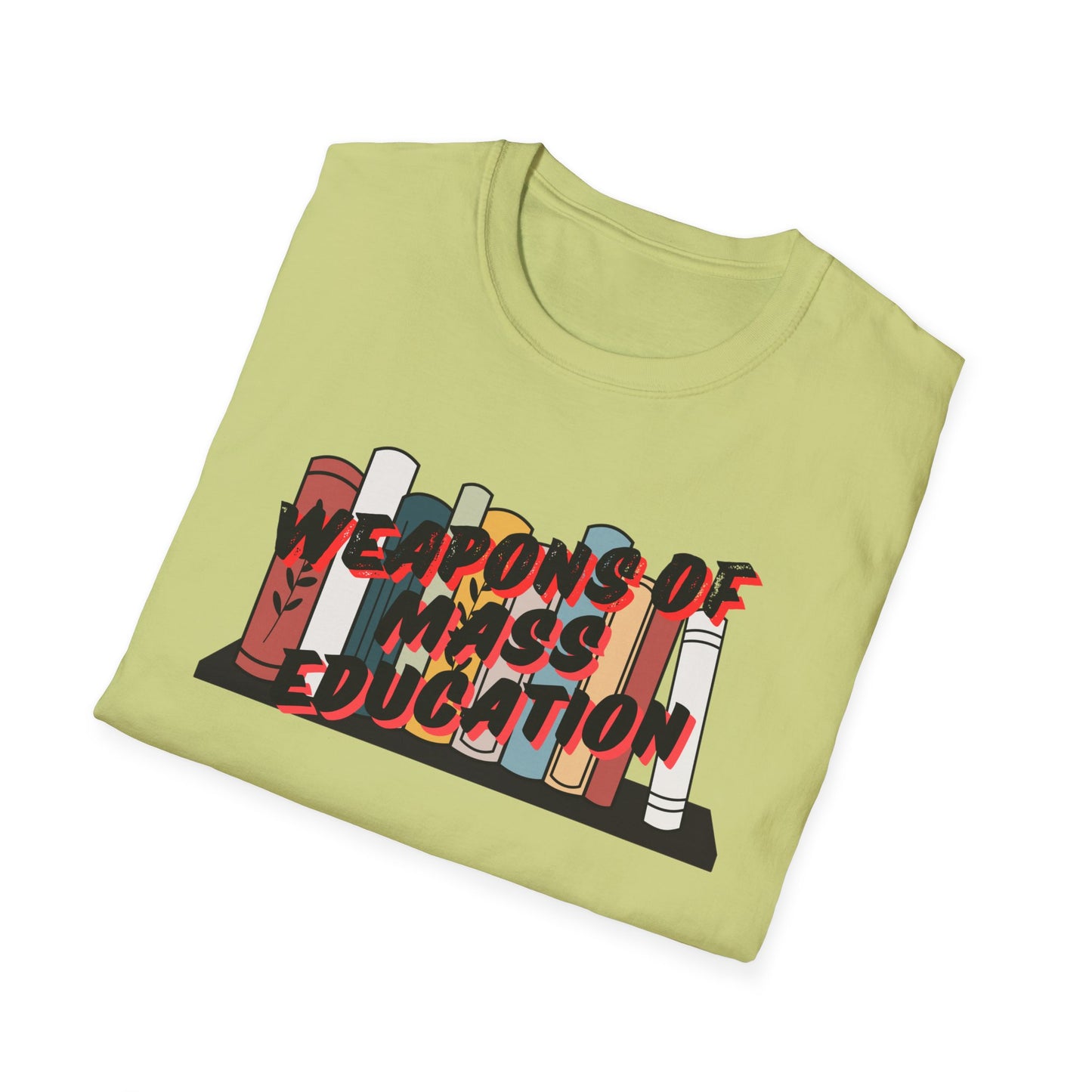 Weapons of Mass Education Unisex Softstyle T-Shirt