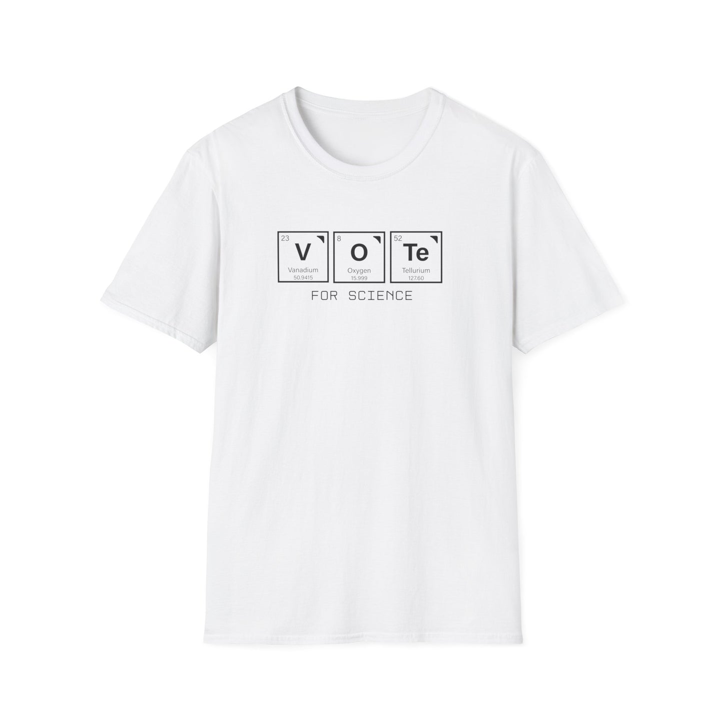 Vote Elements 2  Unisex Softstyle T-Shirt