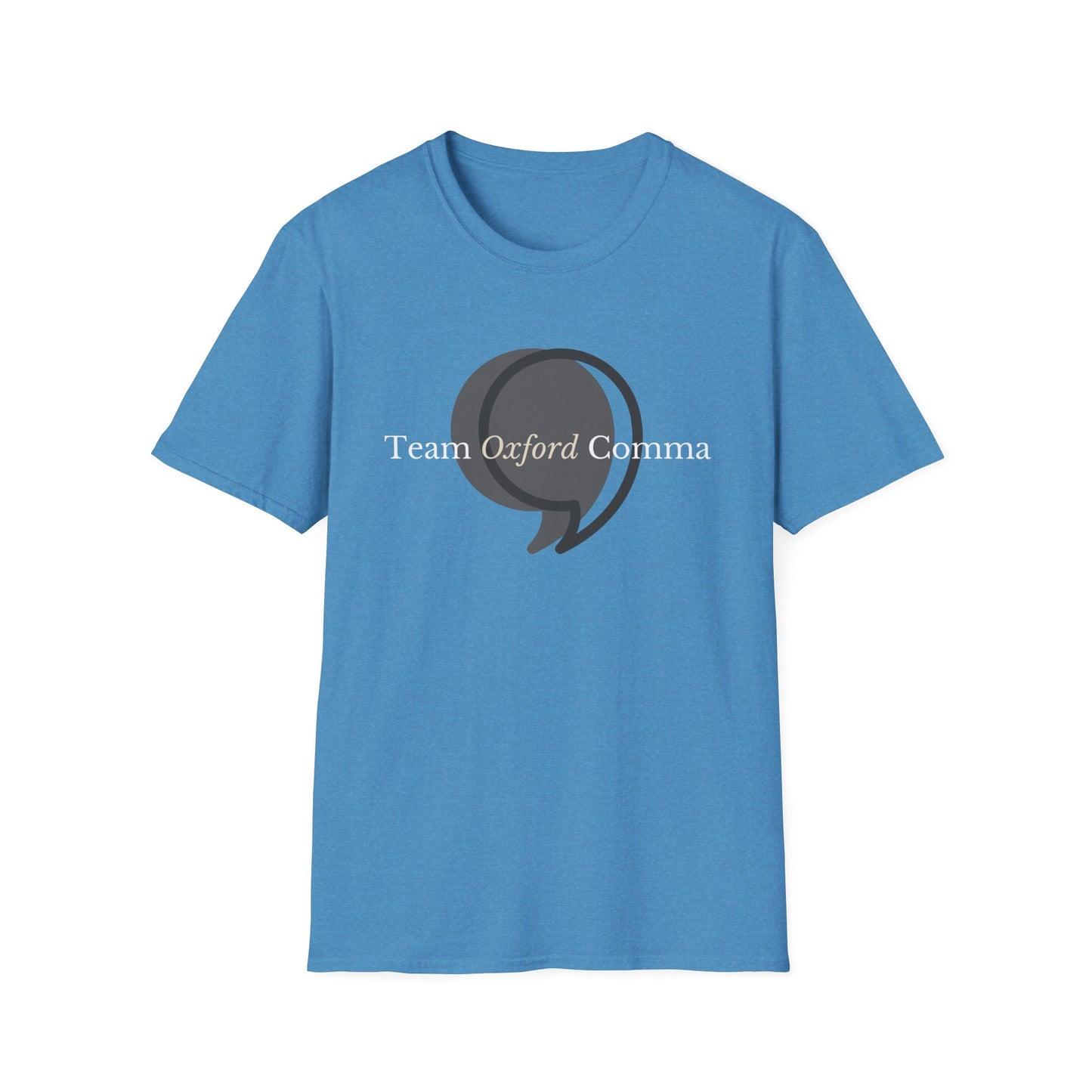 Team Oxford Comma Unisex Softstyle T-Shirt