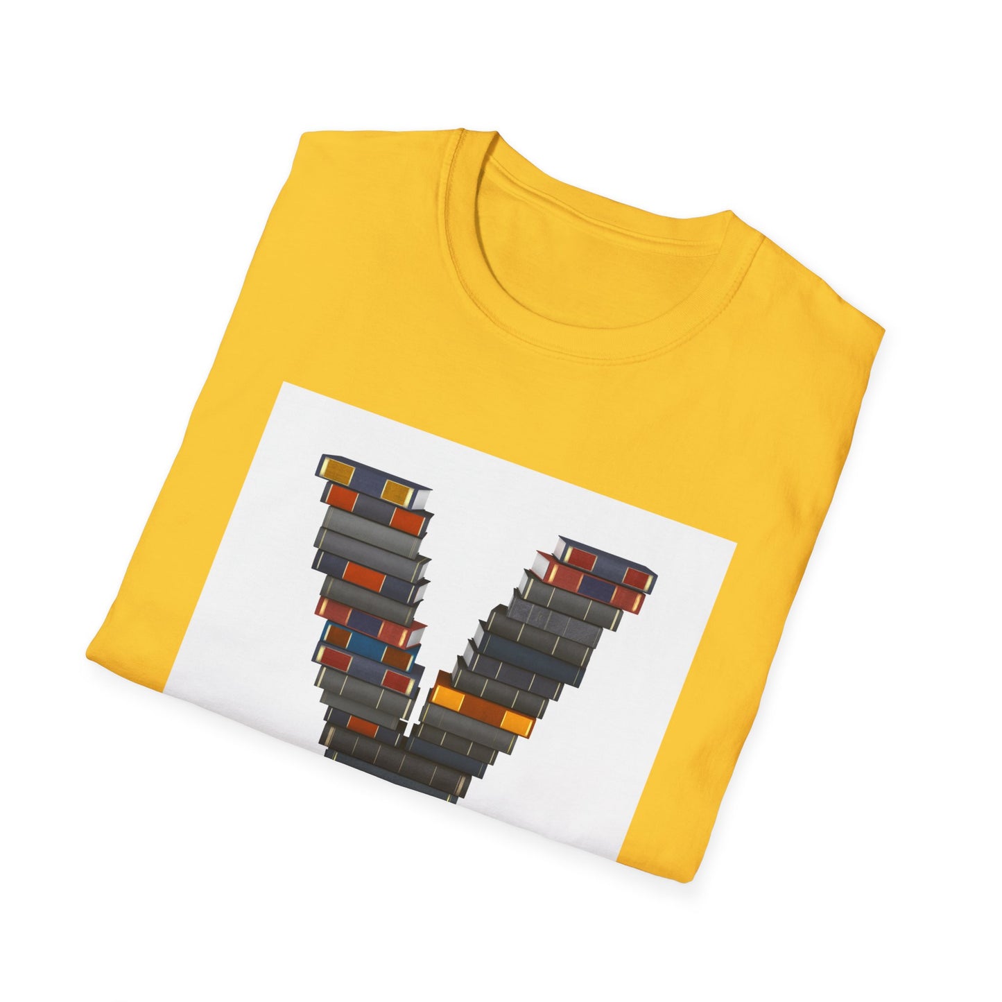 V is for voting  Unisex Softstyle T-Shirt