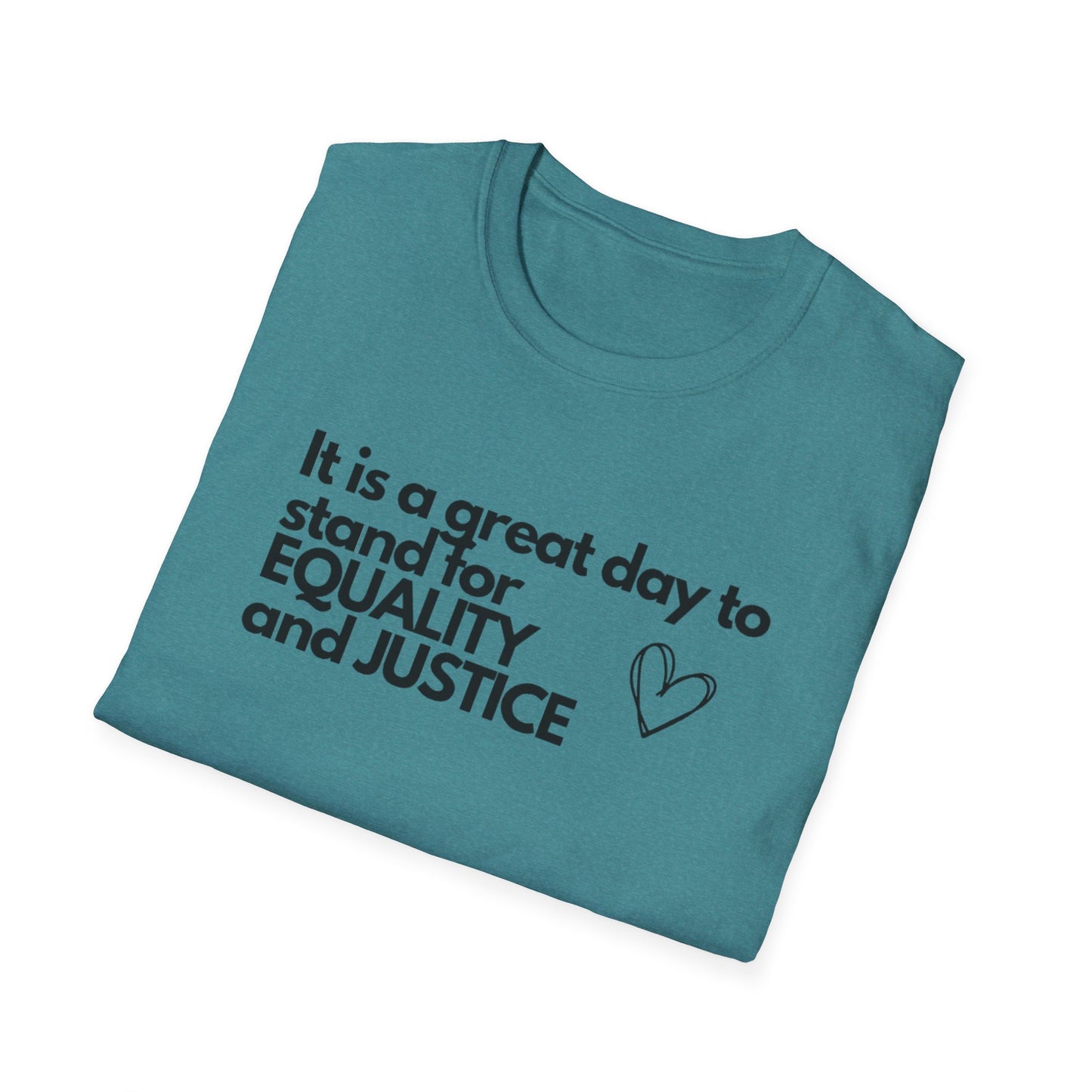 It's a great day to stand for equality and justice