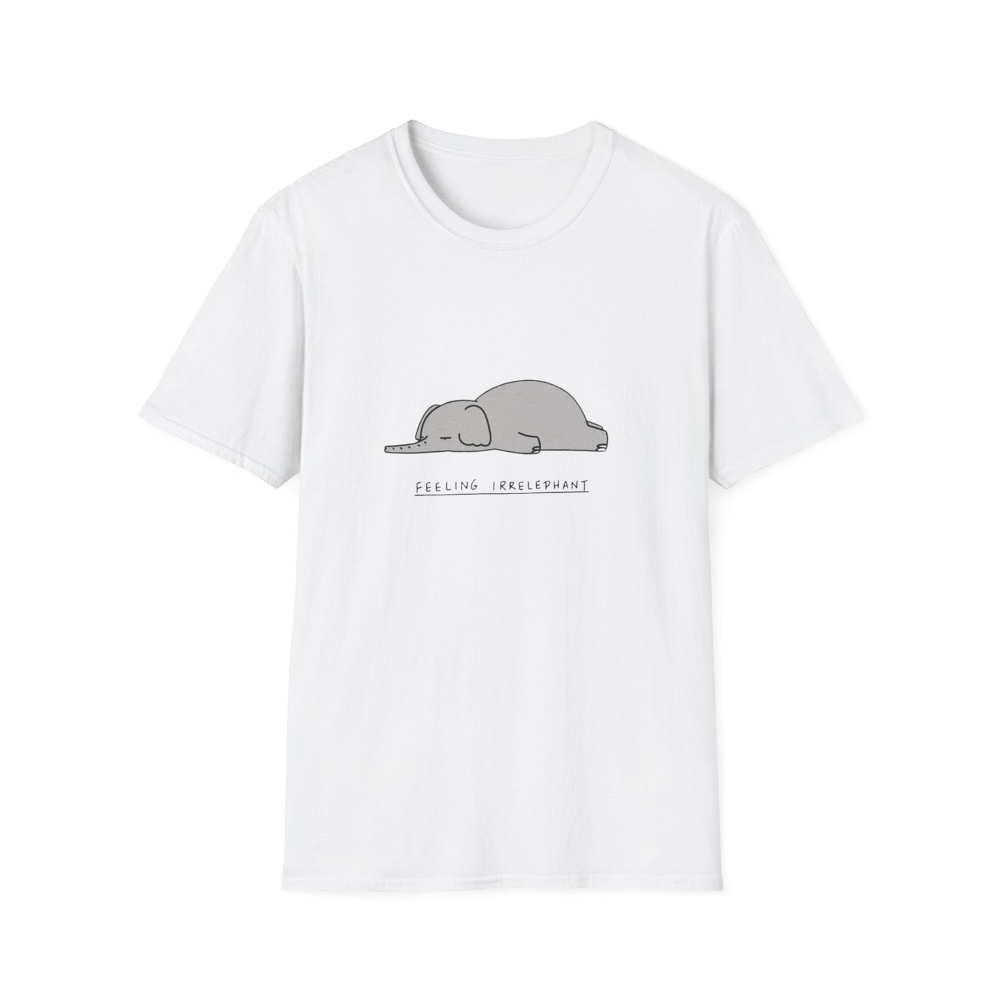 T-Shirt 'I feel Irrelephant' Design