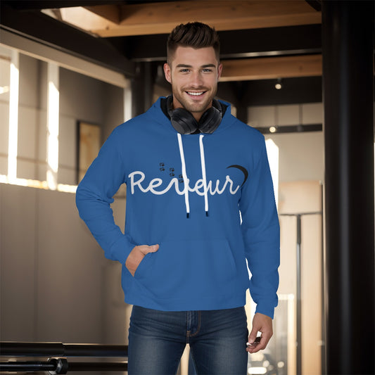 House Collection - Reveur Howl at the moon All-Over Print Men's Pullover Hoodie