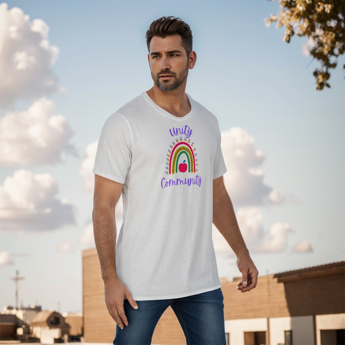 Unity Community All-Over Print Unisex O-Neck T-Shirt