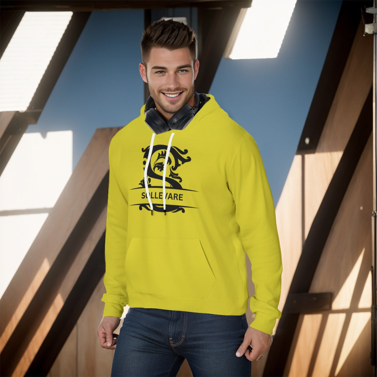 House Collection Sollevare All-Over Print  Pullover Hoodie