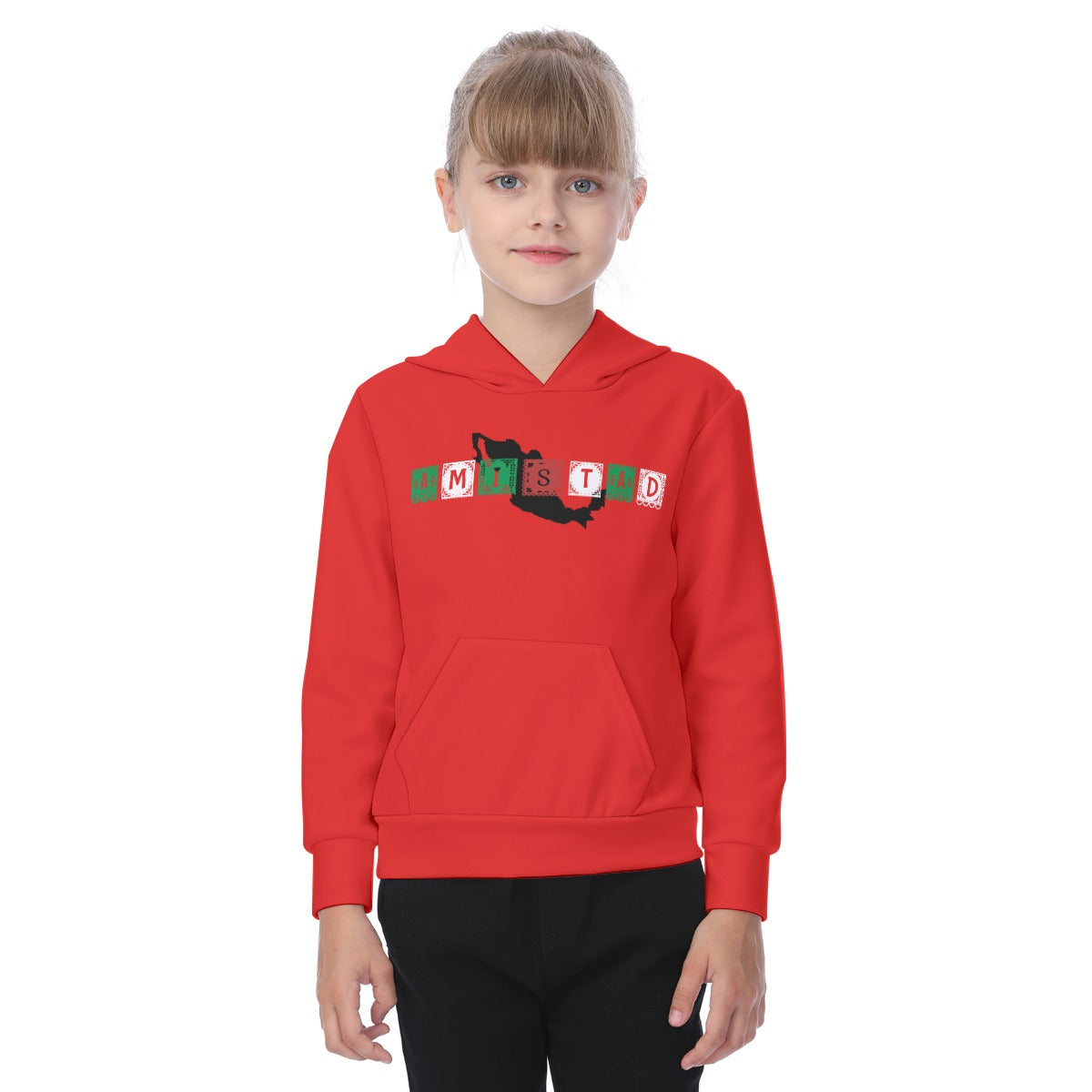 House Collection - Amistad - Mexico - All-Over Print Oversized Kid's Hoodie