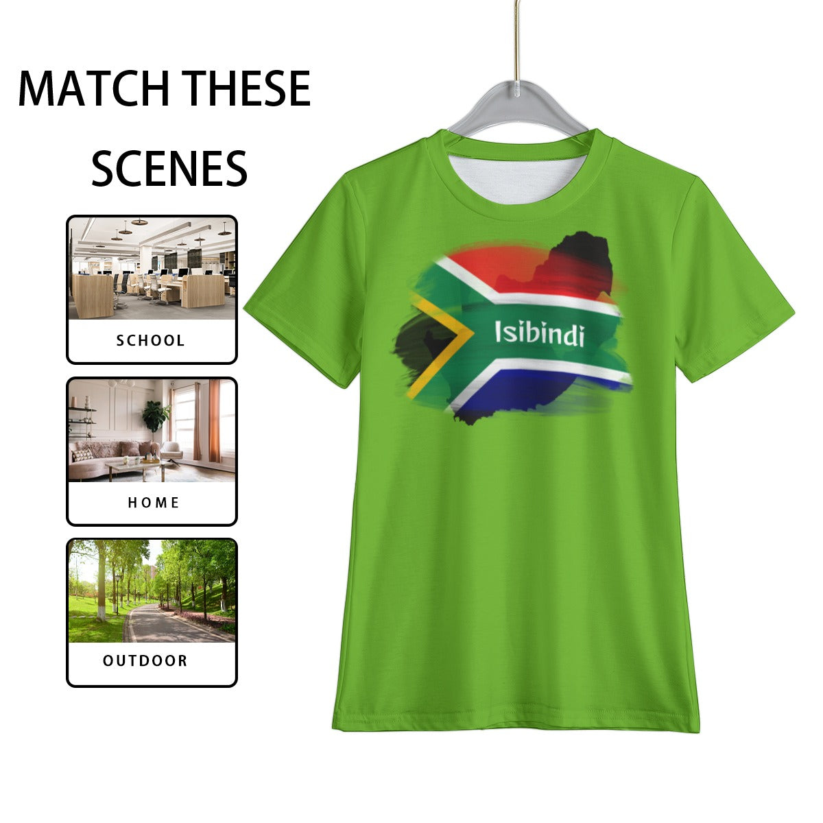 House Collection Isibindi Flag All-Over Print Kid's T-Shirt