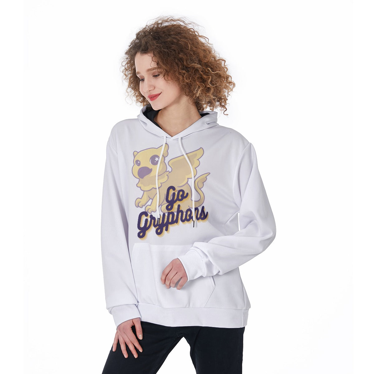 All-Over Print Women's Pullover Hoodie