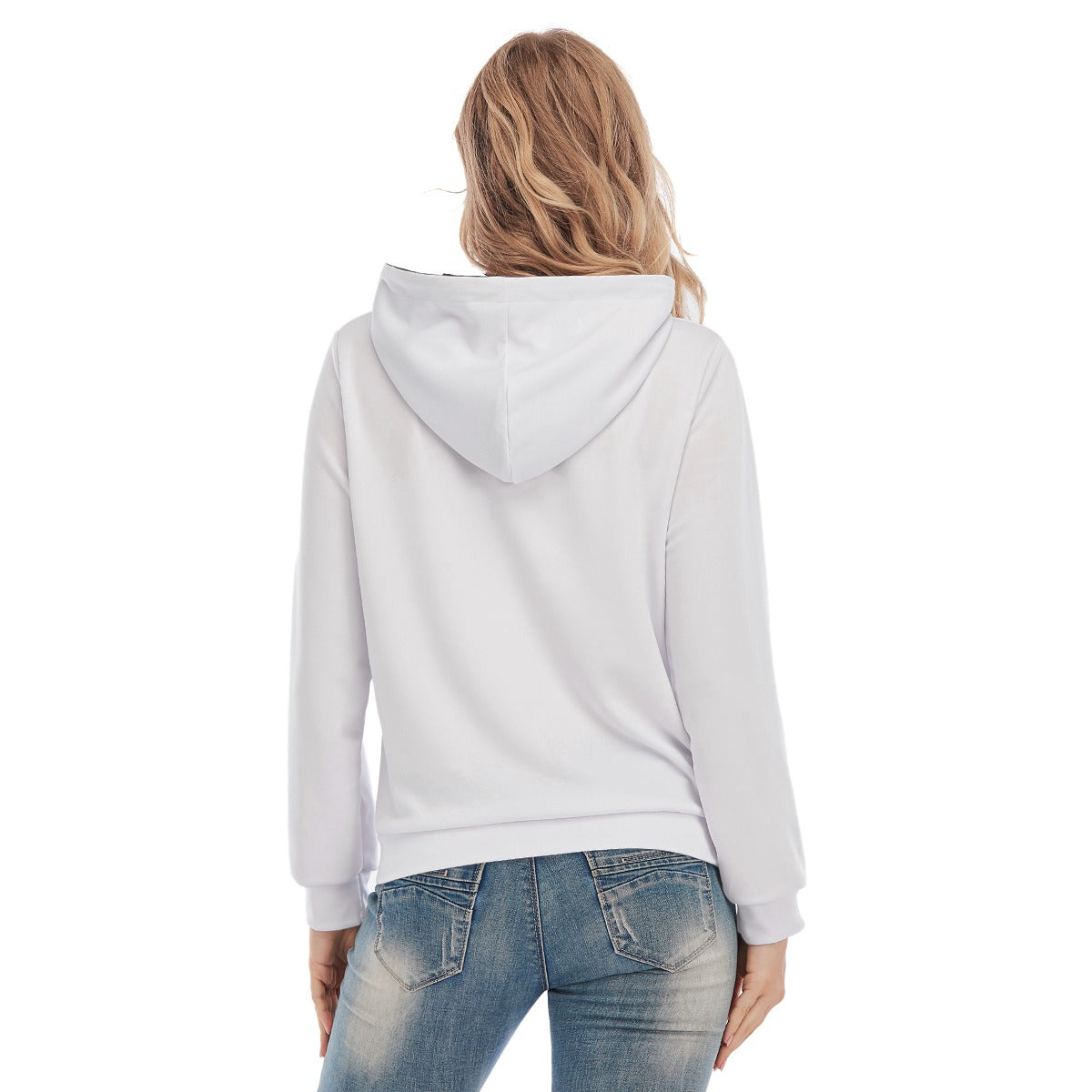 All-Over Print Women's Unity Crew Slim Pullover Hoodie