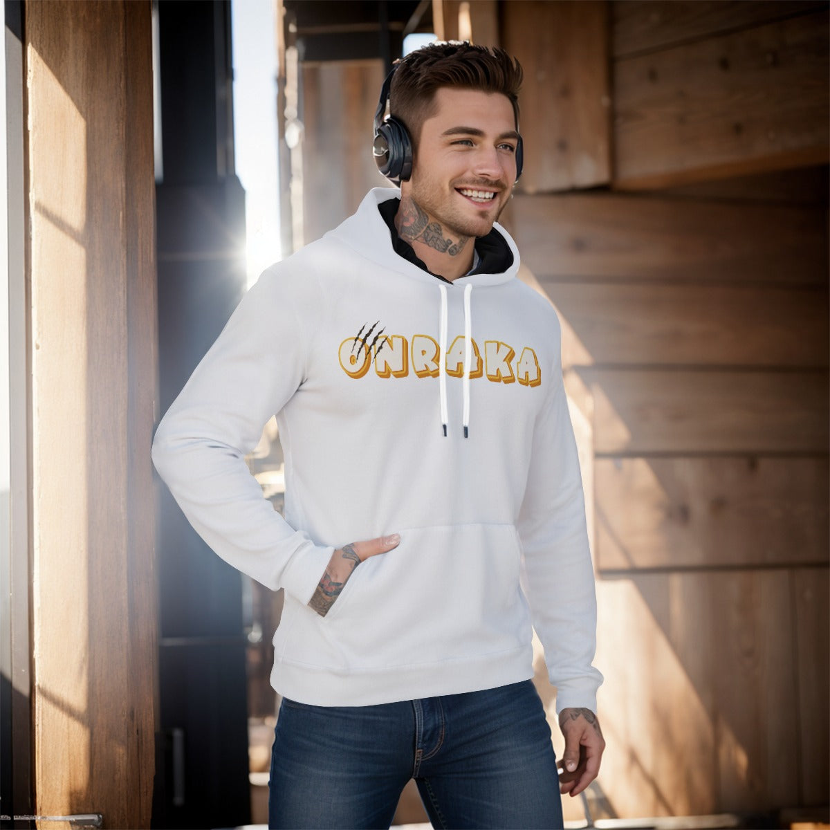 House Collection Onraka claws All-Over Print Pullover Hoodie