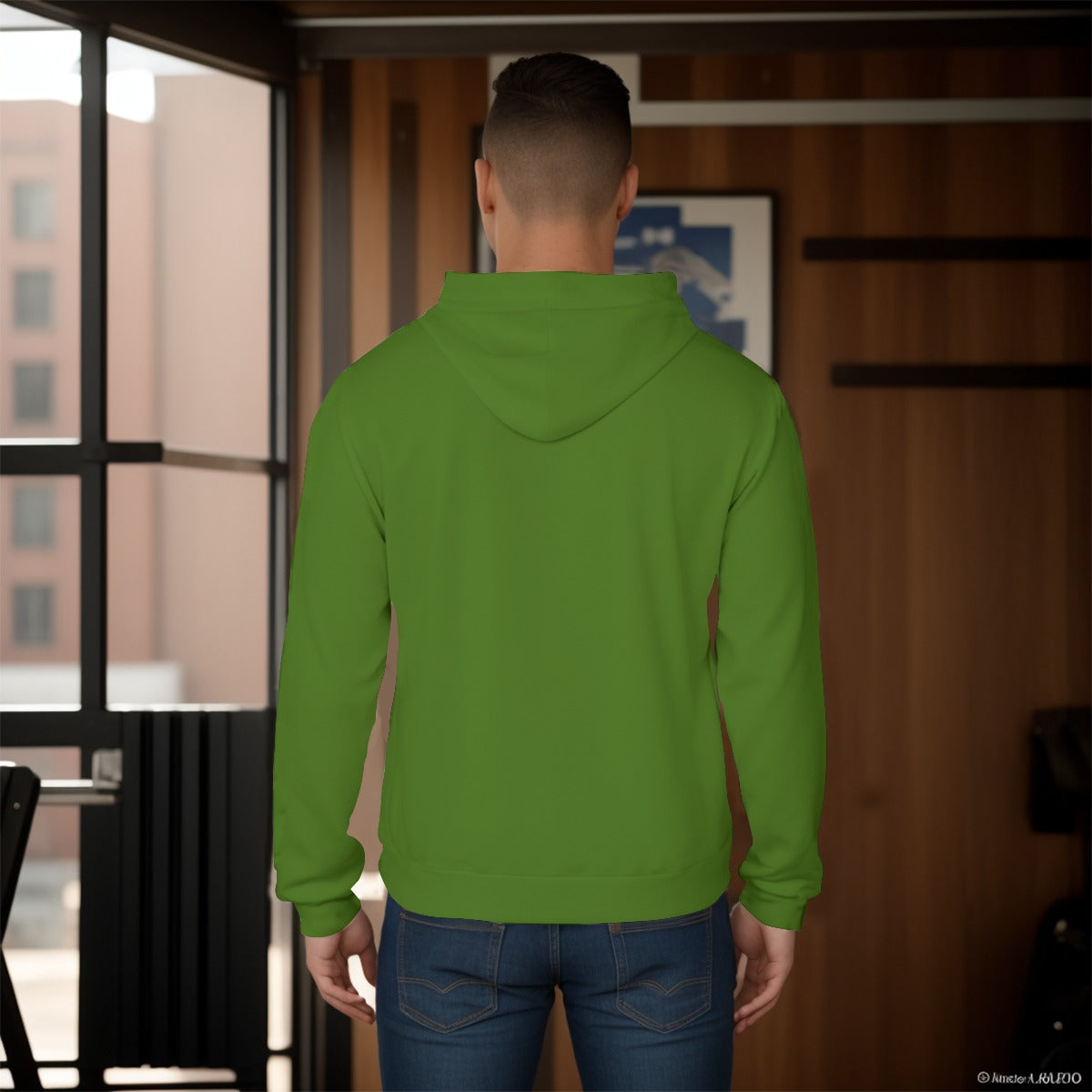 House Collection Isibindi All-Over Print Men's Pullover Hoodie