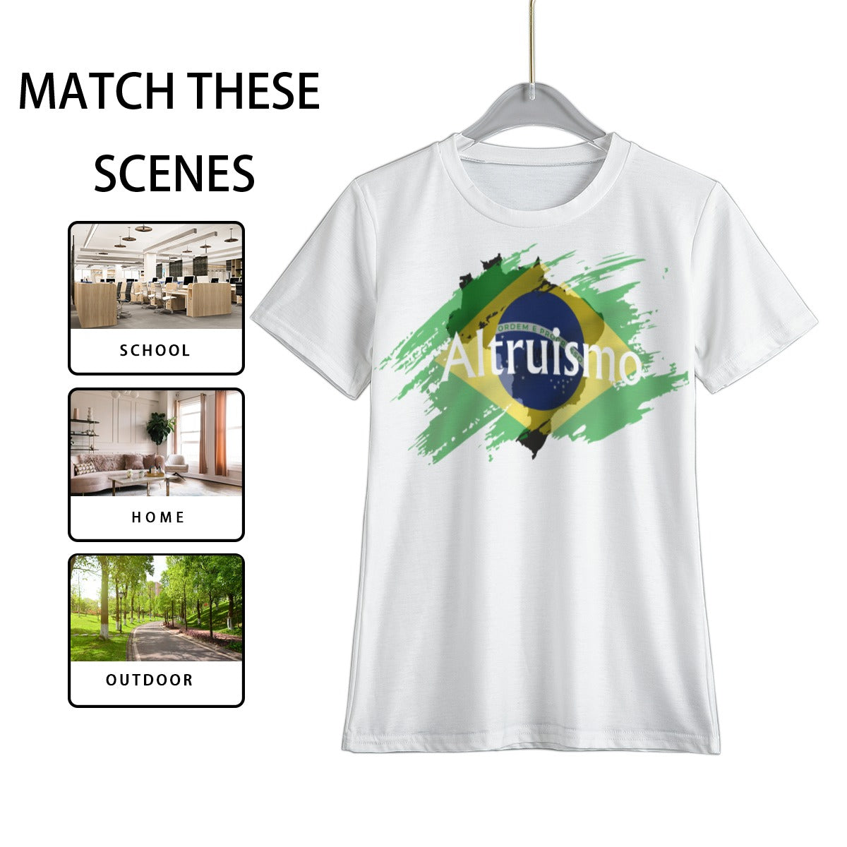House Collection All-Over Print Kid's T-Shirt - Altruismo Brazil