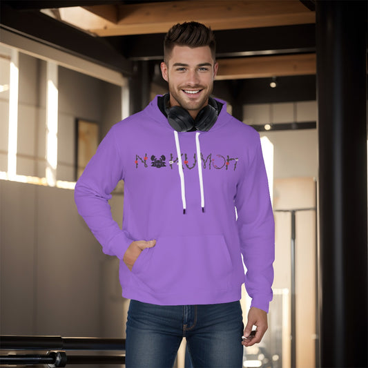 House Collection Nukumori Cherry Blossom Samurai All-Over Print Pullover Hoodie