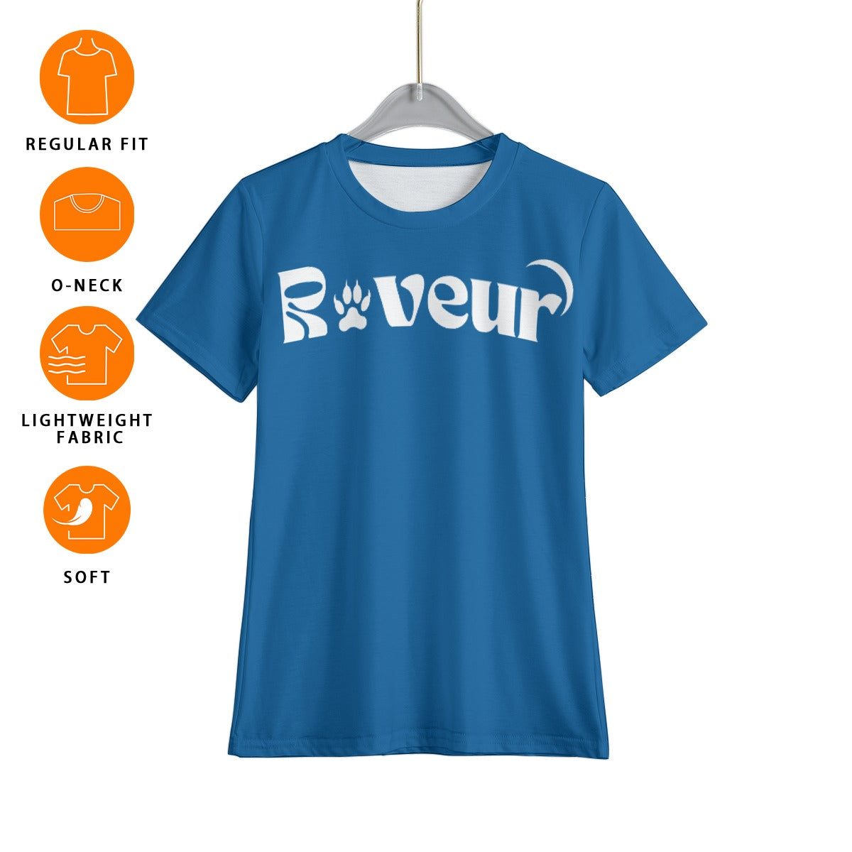 House Collection Reveur All-Over Print Kid's T-Shirt Bue