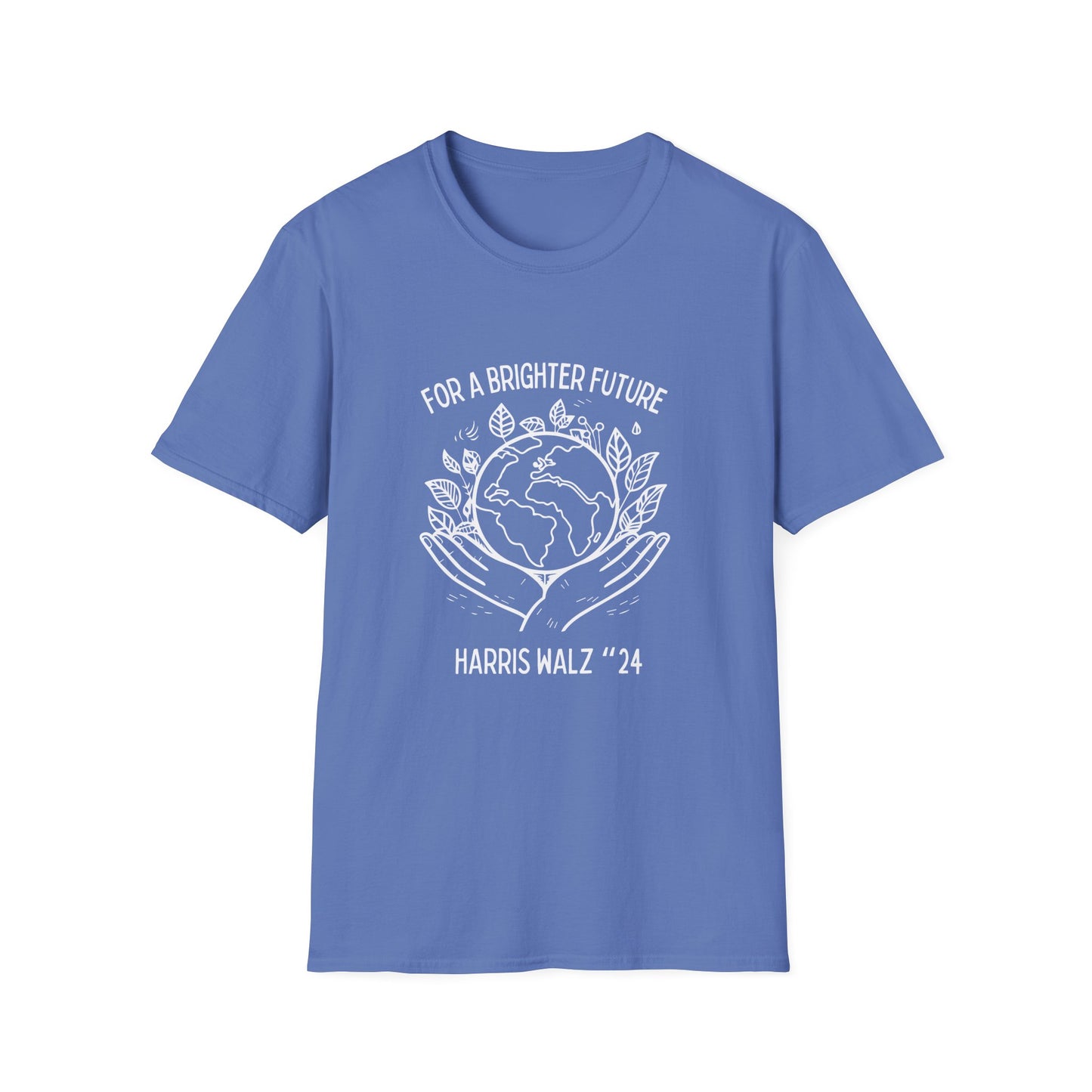 For a brighter future Harris Walz Unisex Softstyle T-Shirt