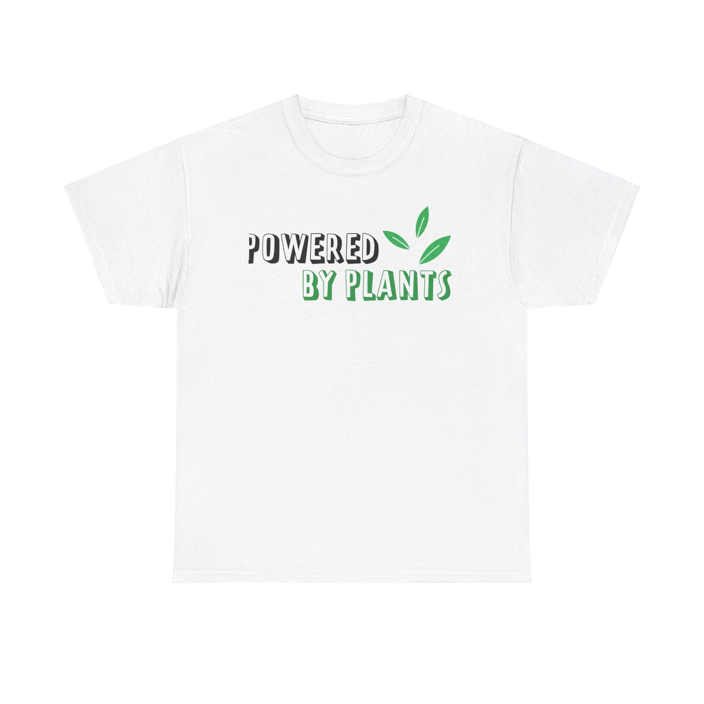 Powered by plants Unisex Heavy Cotton Tee