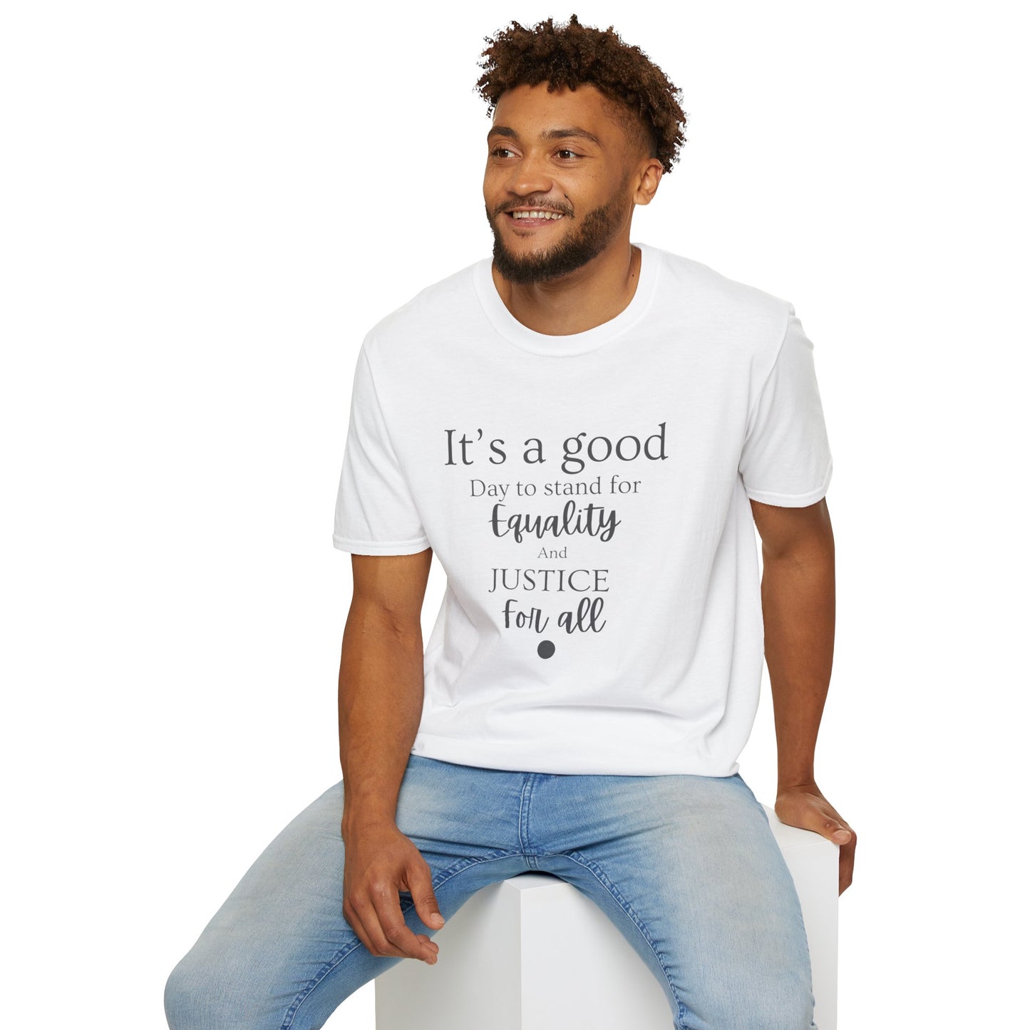 Stand for Equality and Justice Unisex Softstyle T-Shirt