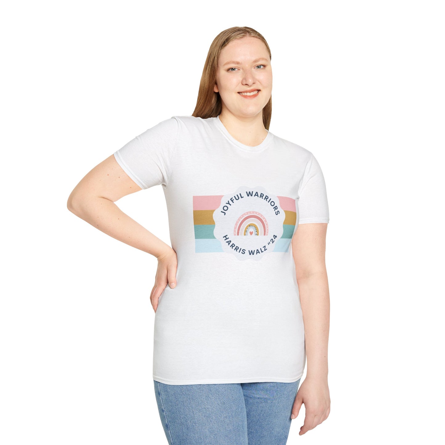 Joyful Warriors Harris Walz Unisex Softstyle T-Shirt