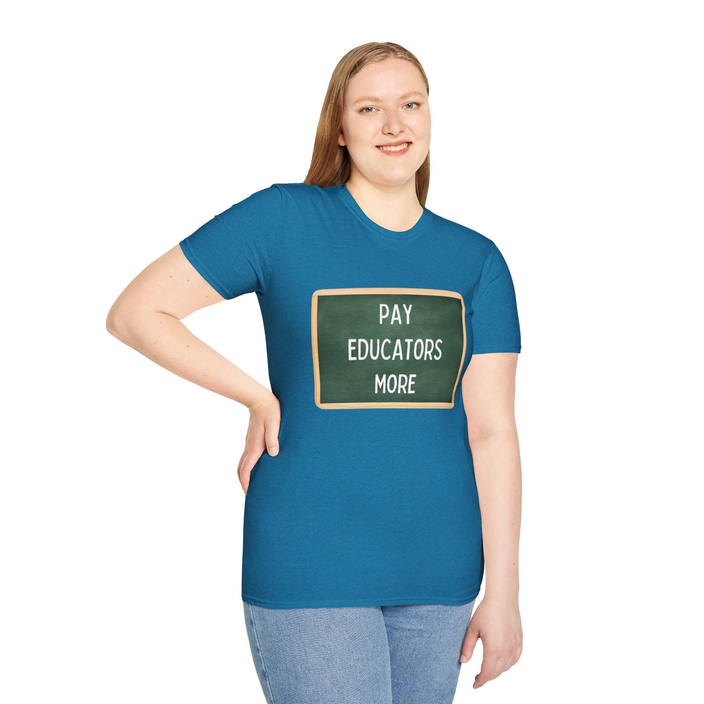 Pay Educators More Unisex Softstyle T-Shirt