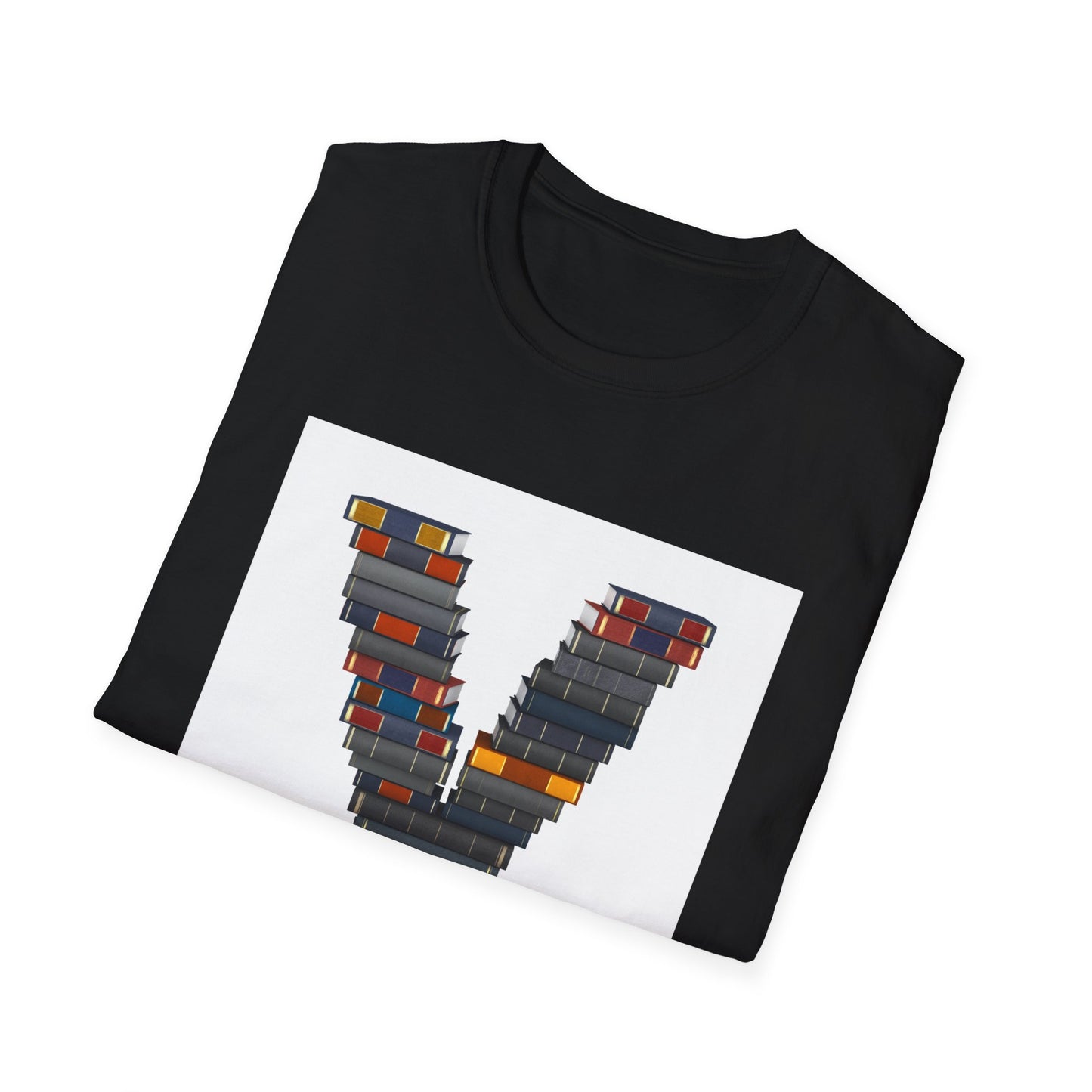 V is for voting  Unisex Softstyle T-Shirt