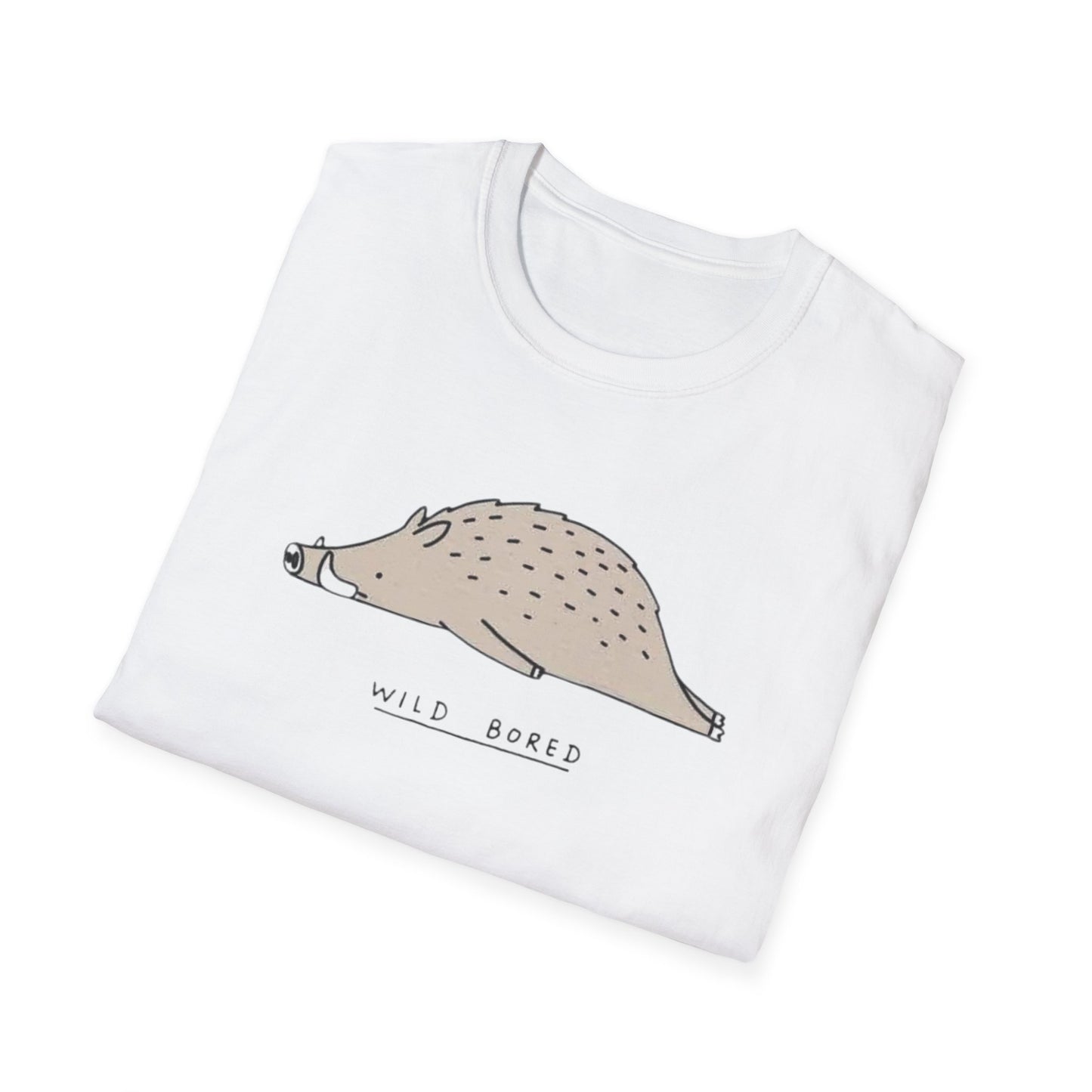 T-Shirt 'wild bored' Design