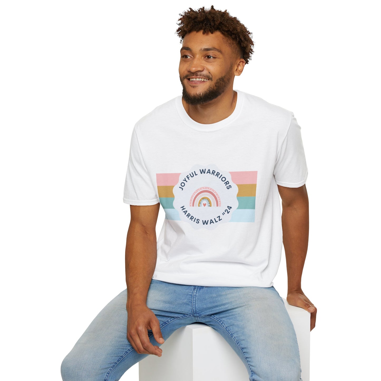 Joyful Warriors Harris Walz Unisex Softstyle T-Shirt